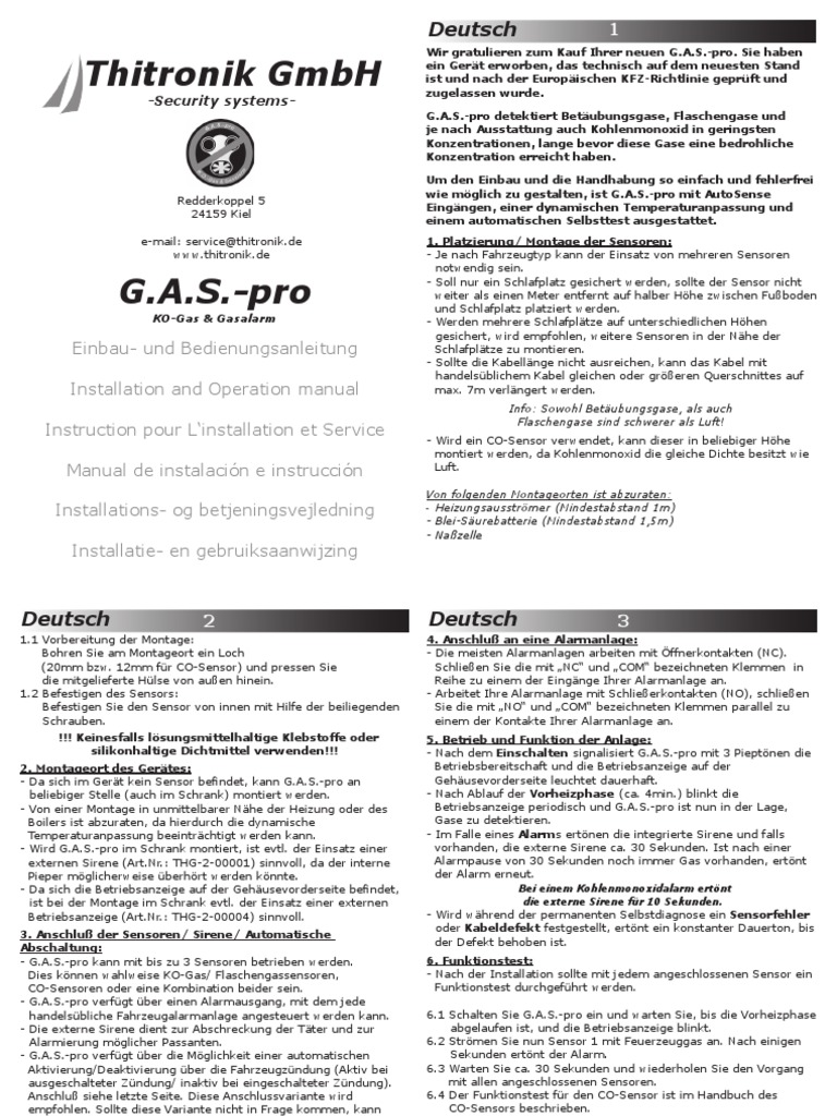 G.A.S.-pro  Thitronik GmbH