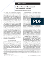 Ambulatory Blood Pressure Measurement: Brief Review