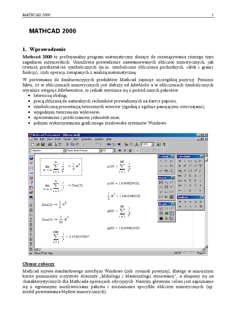 MathCAD 2000 PL PDF