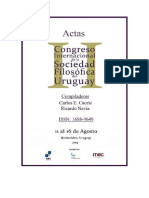 LIBRO DE ACTAS Del 2o Congreso de La SFU PDF