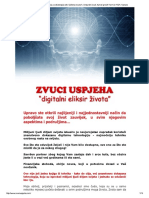 Zvuci Uspjeha - Meditacija, Zvukoterapi... Zvuk, Human Growth Hormon HGH, Hipnoza