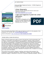 001 - Logics and Legacies of Positivist Urban Geography
