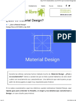 ¿Qué Es Material Design PDF