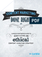 Curata Ethics ContentMarketingDoneRight Ebook PDF