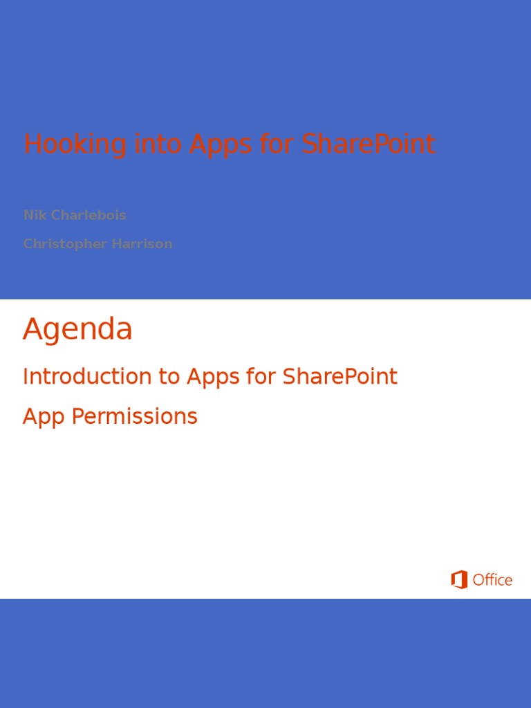 Mod 2 - Introduction To SharePoint Apps | PDF