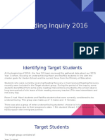 Reading Inquiry 2016