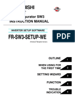 Mitsubishi FR Configurator SW3 Manual