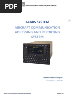 Sistema ACARS - Aircraft Communication Adressing and Reporting System - Versão Portuguesa