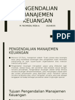 Pengendalian Manajemen Keuangan