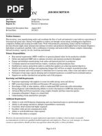 Supply Chain Associate Job Description PDF