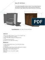 PLAN: Classic Storage Base, 24" With Doors