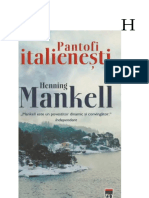 Henning Mankell - Pantofi italienesti.docx