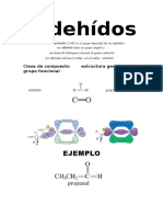 Aldehídos NOMENCLATURA