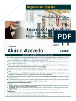 Técnico Judiciário Enfermagem TRT 16região