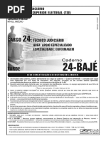 Técnico Judiciário Enfermagem TSE
