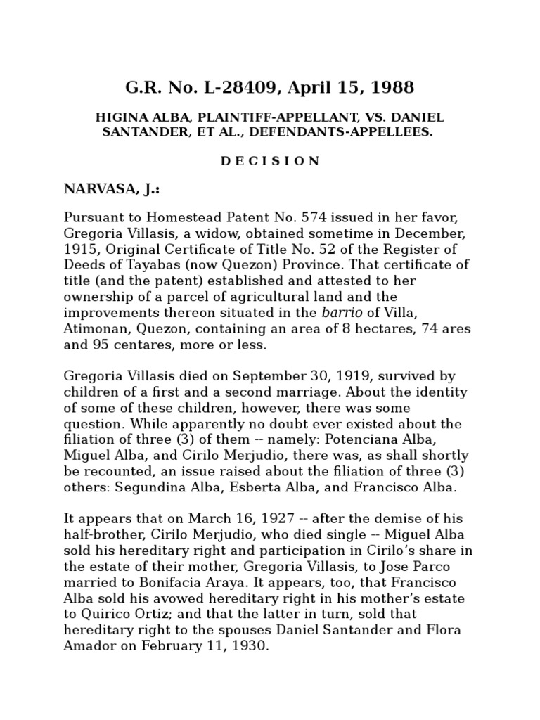 Dispute over Land Ownership Between Competing Claimants Tracing Title Back to Original Homestead