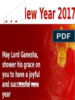 May Lord Ganesha, Shower His Grace On You To Have A Joyful and Successful New Year