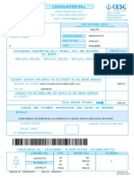 CESC BILL PAYMENT DETAILS