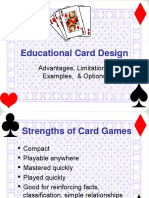 Educational Card Design: Advantages, Limitations, Examples, & Options