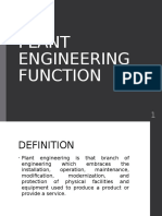 2.0 Plant Engineering Function
