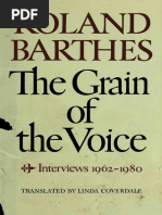 Roland Barthes-Image, Music, Text | PDF
