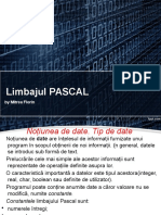 Limbajul Pascal