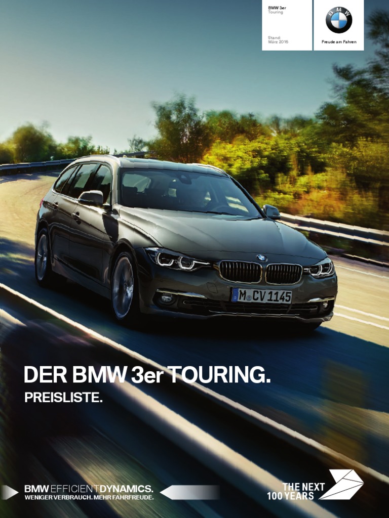 BMW 3er Touring Preisliste