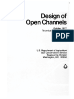 Tr25 Design of Open Channel