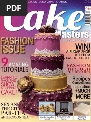 Cake Masters September 15 Pdf Pdf Cakes Fashion