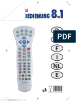 8 - in - 1 Remote Control PDF