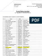 Surat Rekomendasi Fakultas PDF