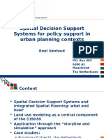 Spatial Decision Support Systems for Integrated Urban Planning