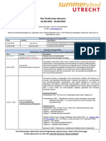 Programme Utrecht 2016-The Posthuman Glossary