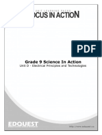 Learning Pack For Electrical Principles and Technologies - Unit 4 (Science in Action 9) 1