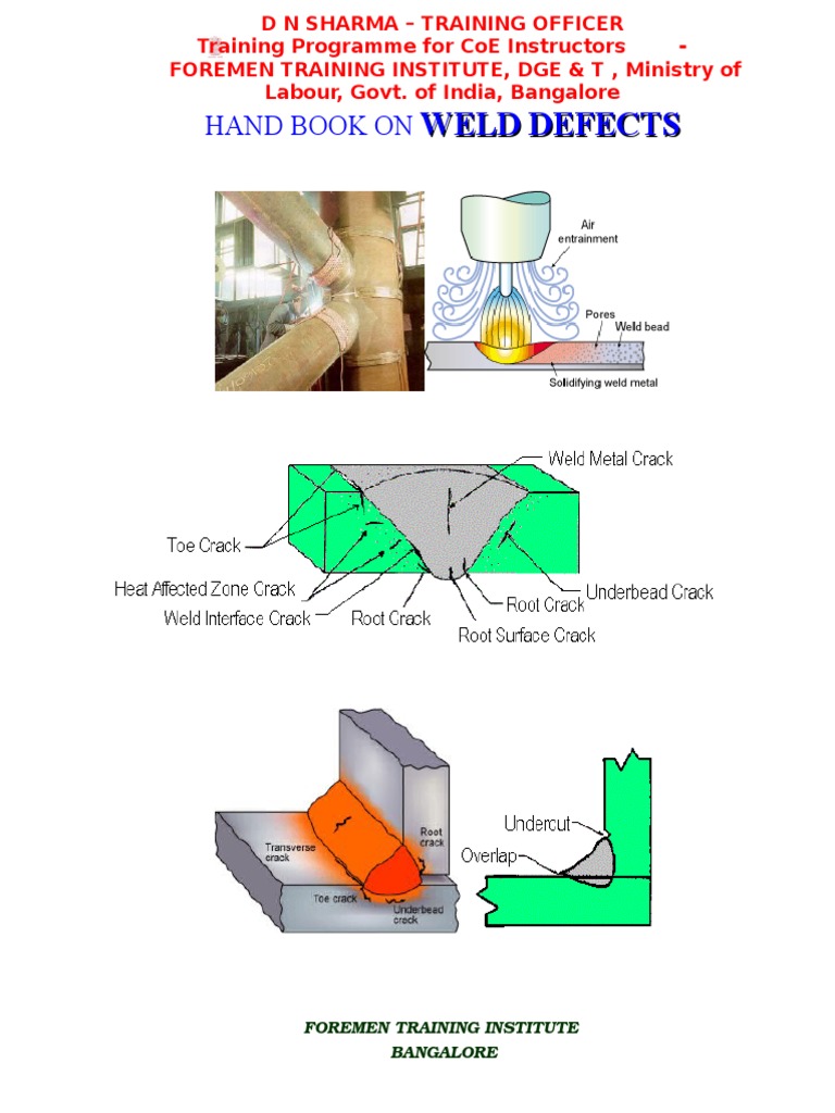 Psrao Welding Defects | PDF | Welding | Construction