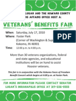 Kokomo Veterans Benefits Fair