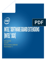 Intel® Software Guard Extensions (Intel® SGX)