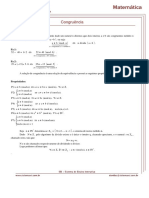 Congruência - Teoria - Final PDF