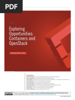 Containers and OpenStack