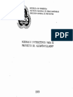 INOS. Normas e Instructivo para El Proyecto de Alcantarillados - 1986 PDF