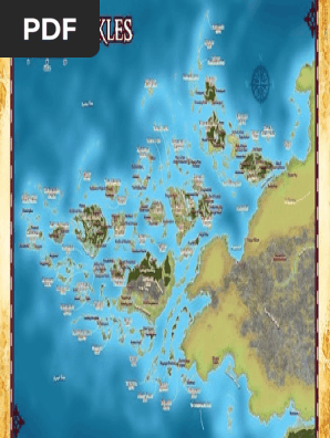 Skull And Shackles Map Skull & Shackles Web Supplement - Isles Of The Shackles Map | Pdf