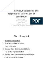 Thermodynamics, Fluctuations, and Response For Systems Out of Equilibrium