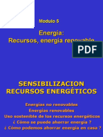 Clase 5, Energía, Recursos, Energía Renovable