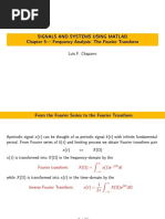 Signals and Systems Using Matlab Chapter 5 - Frequency Analysis: The Fourier Transform