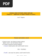 Signals and Systems Using Matlab Chapter 6 - Application of Laplace Analysis To Control