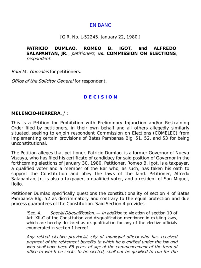 Dumlao v comelec pdf