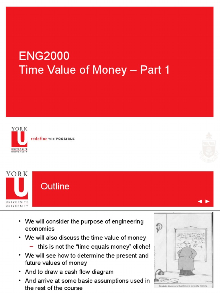 Time Value of Money in Engineering Economics | PDF | Interest ...