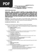 NCM 121 Disaster Nursing Prelim Exam | PDF | Natural Disasters | Hazards