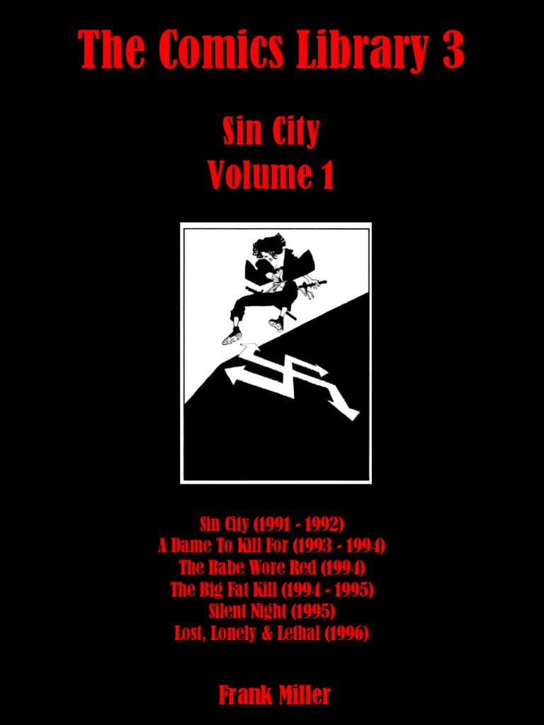 The Comics Library 03 Sin City Volume 1 1991 1996 Pdf Pdf