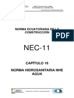 Nec2011 Cap 16 Norma Hidrosanitaria Nhe Agua 021412